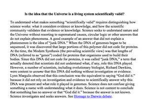 Is the idea that the Universe is a living system scientifically valid?