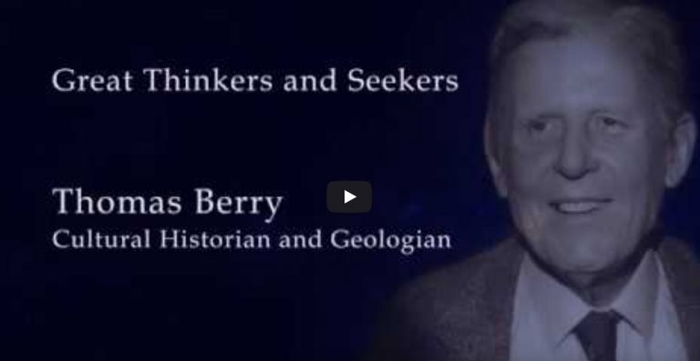 Thomas Berry: Cultural Historian and Geologian