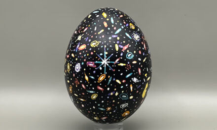 Cosmic Egg, Inspired by James Webb Space Telescope Image