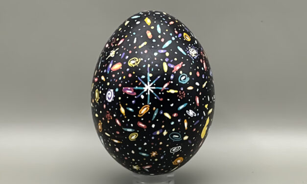 Cosmic Egg, Inspired by James Webb Space Telescope Image