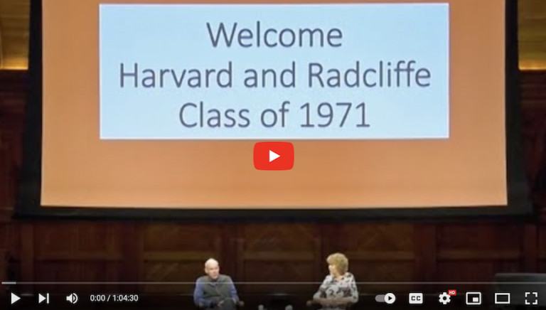 Climate Change Conversation with Bill McKibben and Mary Evelyn Tucker, Harvard University