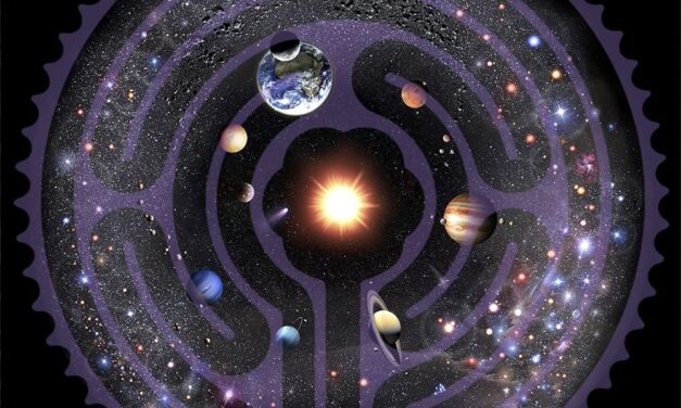 Labyrinth Cosmology: Finding Your Role in Our Evolving Universe