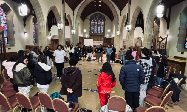 Cosmic Walk at Iona University, New Rochelle, NY