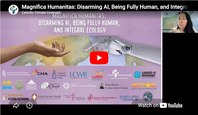 Magnifica Humanitas: Disarming AI, Being Fully Human and Integral Ecology