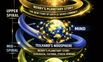 Aligning Gaia Theory, Teilhard, Thomas Berry, and Homo spiralis Models via AI